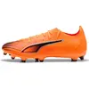 Image de Puma, Unisexe, Chaussures de football, Ultra 6 Match Fg/Ag (41), Orange, Noir