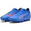 Image de Puma, Garçons, Chaussures de football, Ultra 6 Match mg Jr (38), Blanc, Bleu