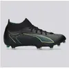 Image de Puma, Unisexe, Chaussures de football, ULTRA 6 MATCH+ FG/AG (43), Noir, Jaune