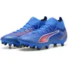 Image de Puma, Unisexe, Chaussures de football, ULTRA 6 MATCH+ FG/AG (46), Bleu, Blanc