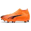 Image de Puma, Unisexe, Chaussures de football, ULTRA 6 MATCH+ FG/AG (44), Noir, Orange