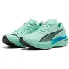 Image de Puma, Hommes, Chaussures de course à pied, Deviate NITRO 3 (41, 41.5), Bleu, Vert