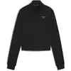 Image de Puma, Femmes, Veste de running, W x HYROX CLOUDSPUN 1/4 ZIP (S), Noir, S