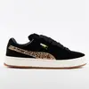 Image de Basket Puma Suede XL Leo Femme Noir