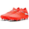 Image de Puma, Hommes, Chaussures de football, Future 9 Match Mxsg (42), Noir, Rouge, Blanc, Argent