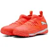Image de Puma, Garçons, Chaussures de football, FUTURE 9 MATCH TT + Mid Jr (37), Rouge, Blanc, Noir, Argent