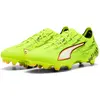 Image de Puma, Unisexe, Chaussures de football, Ultra 6 Ultimate Fg (46), Multicolore, Rouge, Noir, Jaune