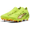 Image de Puma, Unisexe, Chaussures de football, ULTRA 6 MATCH+ FG/AG (45), Vert, Rouge, Noir, Jaune