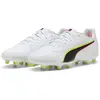 Image de Puma, Hommes, Chaussures de football, KING 20 PLAY FG/AG (41), Rouge, Blanc, Jaune