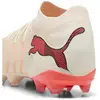 Image de Puma, Hommes, Chaussures de football, Future 9 Match Fg/Ag (41), Rouge, Blanc, Noir, Beige