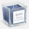 Image de Ipuro, Bougie parfumée, Duftkerze Sunny Beachtime blau Sunny Beach, 1 St.