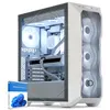 Image de Sedatech PC Gamer Advanced Watercooling White Case   AMD Ryzen 5 9600X   RX 9070 XT   32Go DDR5   2To SSD M.2   Windows 11
