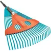 Image de Balai à gazon réglable 35cm-52cm Combisystem - Plastique renforcé   22 dents   Ratissage herbe   Garantie 25 ans (3099-20)