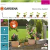 Image de Gardena, Système d'irrigation, Début Set Pots de plantes S (Kit d'irrigation goutte à goutte)