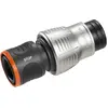 Image de Gardena, Raccord de tuyau + connecteur de tuyau, Premium (Arrêt d'eau, 19 mm)