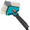 Image de Gardena balai d'angle, Ustensiles de nettoyage, Turquoise, Noir, Blanc