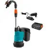 Image de Gardena, Pompe à eau, Fasspumpe 2000/2 18V P4A Ready (Pompe pour récupérateur d’eau de pluie)