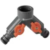 Image de Sélecteur 2 circuits GARDENA Pour robinet 26,5 mm G 3/4 et 21 mm 1/2 - 940-26