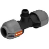 Image de Gardena, Raccord de tuyau + connecteur de tuyau, Pièce en T 1/2" AG (25 mm)