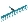 Image de GARDENA Râteau de jardin 41cm Combisystem - Acier robuste - 16 dents  Ratissage & nivellement du sol  Garantie 25 ans (3179-20)