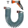 Image de Gardena, Tuyau d'arrosage, Jeu de tuyaux spiralés (10 m, 9 mm)