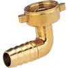 Image de Gardena, Raccord de tuyau + connecteur de tuyau, Raccord coudé en laiton pour tuyau (Raccord de tuyau, 13 mm)
