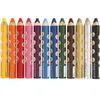Image de Lyra crayons 3-en-1 Groove 12 pièces multicolore
