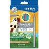 Image de Etui de 12 crayons Lyra Super Ferby