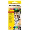 Image de EberhardFaber, Écriture + dessin, Crayon de couleur hexagonal étui de 12, 3 mm, assorti (12x)