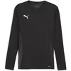 Image de Puma, Hommes, T-shirt de sport, teamGOAL LS Jersey (XL), Noir, XL