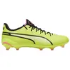 Image de Puma, Unisexe, Chaussures de football, KING Ultimate FG/AG Phénoménal (42.5), Vert, Pink, Jaune