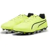 Image de Puma, Hommes, Chaussures de football, King Match Fg/Ag (45), Vert, Noir