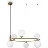 Image de Maytoni, Suspension, Ring Suspension, lampe à suspendre 6x G9 Blanc Laiton (G9)