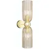 Image de Maytoni, Plafonnier, Antic Applique, lampe murale 2x E14 Couleur cognac Couleur or (E14)