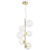 Image de Maytoni, Suspension, Dallas Suspension, lampe à suspendre 6x G9 blanc mat, couleur or (G9)