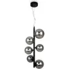 Image de Maytoni, Suspension, Dallas Suspension, lampe à suspendre 6x G9 Noir (G9)