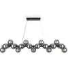Image de Maytoni, Suspension, Dallas Suspension, lampe à suspendre 25x G9 Noir (G9)