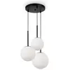 Image de Maytoni, Suspension, Basic form Suspension, lampe à suspendre 3x E14 Noir mat (E14)