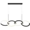 Image de Maytoni, Suspension, Node LED Suspension, lampe à suspendre 4x 40W Noir 90Ra Blanc chaud