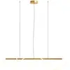 Image de Maytoni, Suspension, Tau LED Suspension, lampe à suspendre 30W couleur or blanc chaud (1250 lm)