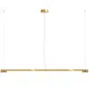Image de Maytoni, Suspension, Tau LED Suspension, lampe à suspendre 21W couleur or blanc chaud (910 lm)