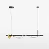 Image de Maytoni, Suspension, Tau LED Suspension, lampe à suspendre 42W Noir Blanc Chaud (1500 lm)