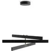 Image de Maytoni, Suspension, Origami LED Suspension, lampe à suspendre 3x 46W Noir Blanc Neutre