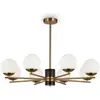 Image de Maytoni, Suspension, Marble Suspension, lampe à suspendre 8x E27 laiton (E27)