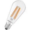 Image de OSRAM LED Classic à filament de forme Edison classique - corps de en verre transparent - 3 - 8 W - E27 - EEK A - 806 lm pour éclairage général.}