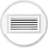 Image de Osram LED Plafonnier Ceiling fan grill Ring 55W CCT White Dimmable Tunable White 4099854445552, Ventilateur, Blanc