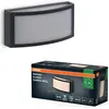 Image de Osram, Éclairage d'extérieur, Endura Classic IP65 E27 Cuadra Wall Dark Gray (E27, IP65)