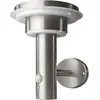 Image de Osram, Éclairage d'extérieur, ENDURA STYLE SOLAR DOUBLE CIRCLE Capteur mural double cercle 6W Acier inoxydable (400 lm, IP44)