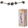 Image de Osram, Spot de plafond, DECOR SPOT CORK BLACK 4x3.4W 927 DIM (GU10, 920 lm)