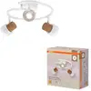 Image de Osram, Spot de plafond, DECOR SPOT CORK WHITE Spirale 3x3.4W 927 DIM (GU10, 690 lm)